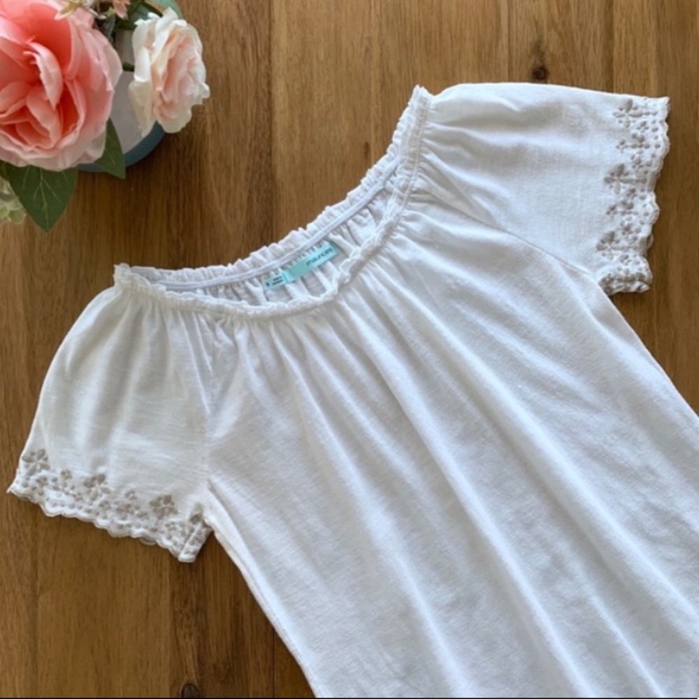 Maurices Boho Peasant Top